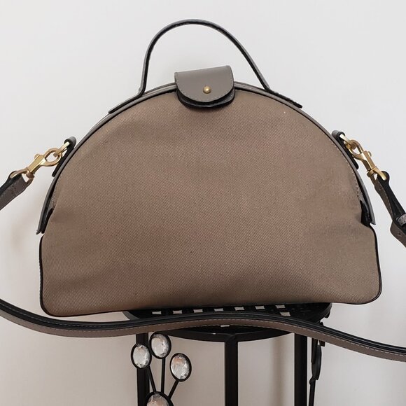 KATE SPADE NEW YORK SATURDAY MAGENTA HALF CIRCLE CROSSBODY SHOULDER BAG - Picture 2 of 12